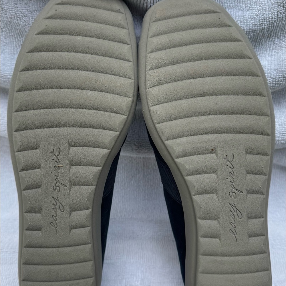 Easy Spirit Blue Comfort Slip-On Loafers - Picture 2 of 6